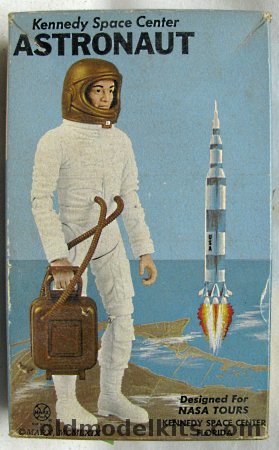 Marx Kennedy Space Center Astronaut - Designed for NASA Tours, 1726 plastic model kit